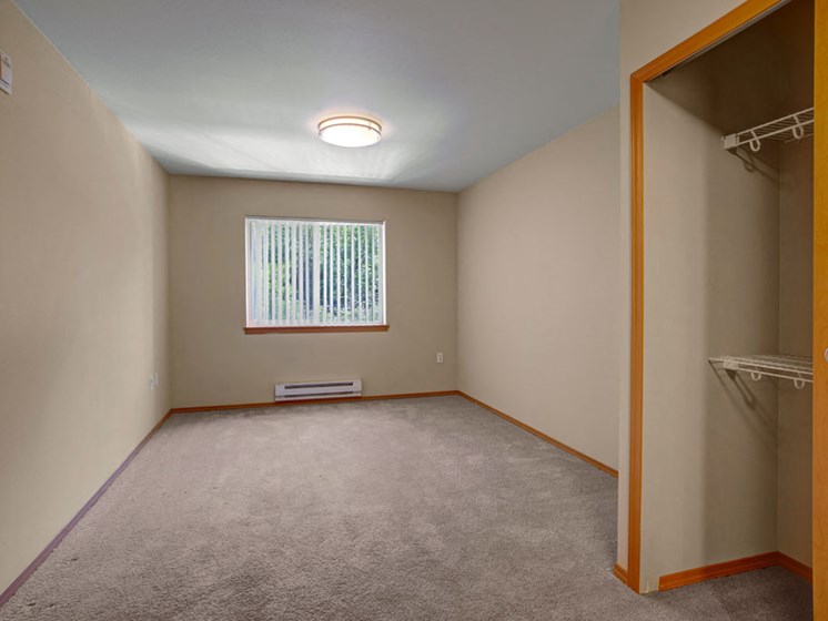Empty Bedroom | Apartments For Rent in Shoreline WA | Echo Lake